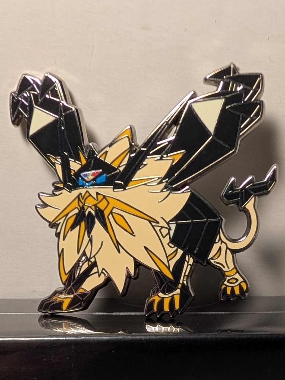 Pokemon Dusk Mane Necrozma Enamel Pin Official Nintendo Collectible Lapel Badge